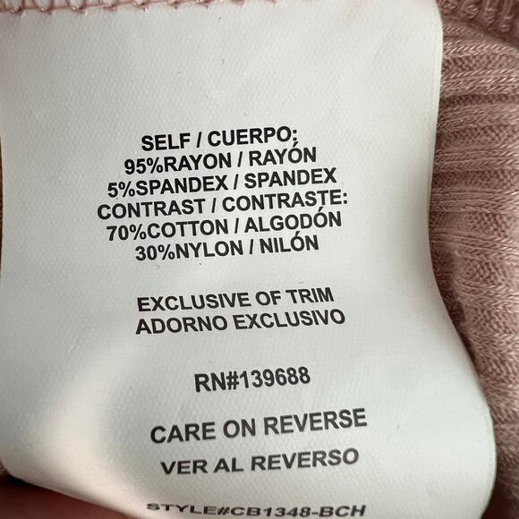 Coco+Jaimeson Lace Flowy Top Womens Large Casual Workwear Party Elegant Stretch - Picture 10 of 13